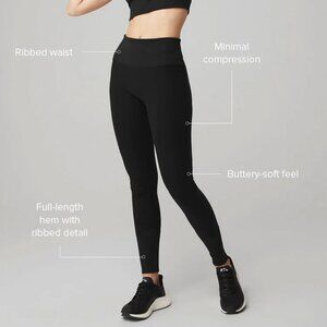 ALO~High-Waist Alosoft Lounge Legging~Black~Size M (8-10)